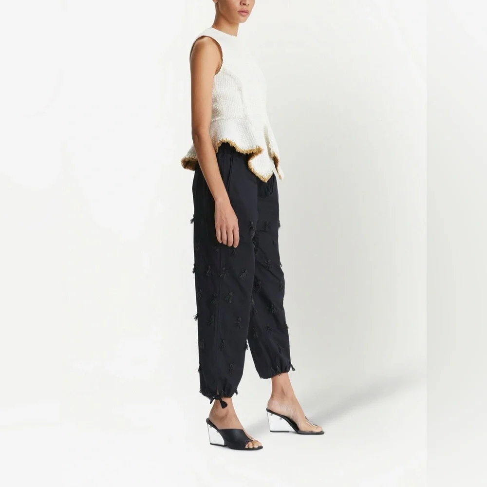 TORY BURCH Leather + PVC Mules